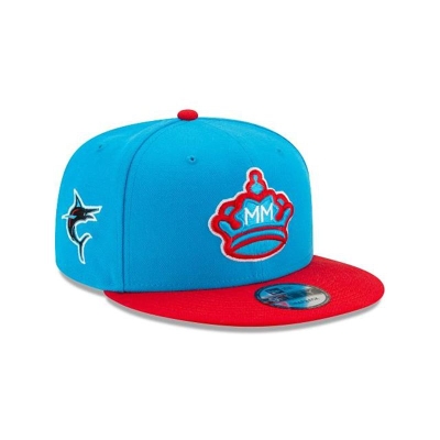 Miami Marlins Gorra | New Era MLB City Connect 9fifty Snapback Cap Mexico - Negros